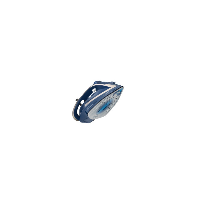 Calor FV6830C0 fer à repasser Fer à repasser à sec ou à vapeur Durilium AirGlide soleplate 2800 W Bleu, Argent