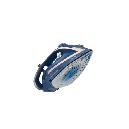 Calor FV6830C0 fer à repasser Fer à repasser à sec ou à vapeur Durilium AirGlide soleplate 2800 W Bleu, Argent