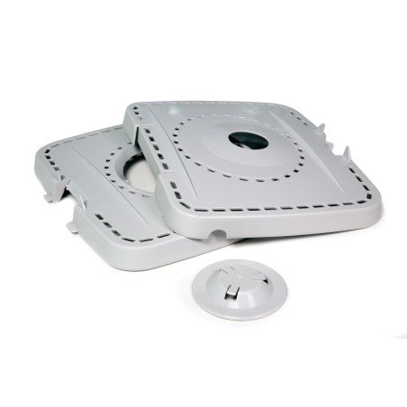 Frifri WA102 moule à gauffres 2 gauffre(s) 1200 W Gris