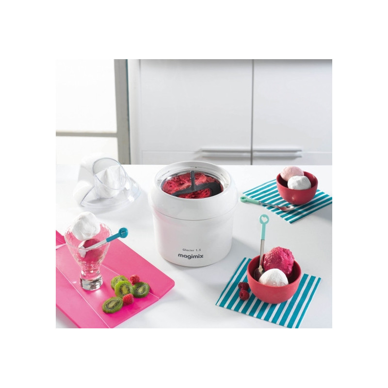 Magimix Glacier Machine à crème glacée 1,5 L 15 W Blanc