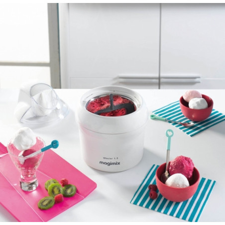 Magimix Glacier Machine à crème glacée 1,5 L 15 W Blanc